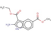 2-氨基-1H-吲哚-3,5-<span class='lighter'>二羧酸</span> 3-乙<span class='lighter'>酯</span> 5-<span class='lighter'>甲</span><span class='lighter'>酯</span>