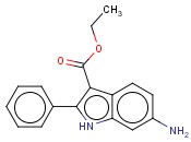 6-氨基-2-苯基-1H-<span class='lighter'>吲哚</span>-3-<span class='lighter'>甲酸</span><span class='lighter'>乙</span><span class='lighter'>酯</span>