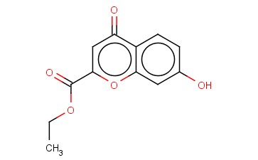 ETHYL <span class='lighter'>7-HYDROXY-4-OXO-4H-CHROMENE-2-CARBOXYLATE</span>