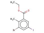 3-BROMO-5-IODO-2-METHYL BENZOIC ACID ETHYL ESTER