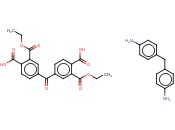 4,4'-<span class='lighter'>羰基</span>二[2-(<span class='lighter'>乙</span><span class='lighter'>氧</span><span class='lighter'>羰基</span>)苯甲酸],4,4'-亚甲基二苯胺盐1:1