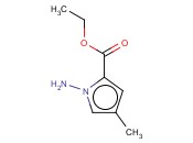 ETHYL 1-AMINO-4-<span class='lighter'>METHYLPYRROLE</span>-2-CARBOXYLATE