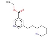 ETHYL 5-(2-(PIPERIDIN-2-YL)ETHYL)<span class='lighter'>NICOTINATE</span>