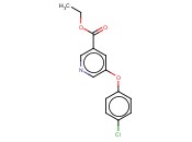 ETHYL 5-(4-CHLOROPHENOXY)<span class='lighter'>NICOTINATE</span>