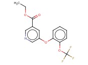 ETHYL 5-(2-(TRIFLUOROMETHOXY)PHENOXY)<span class='lighter'>NICOTINATE</span>