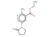 ETHYL 2-AMINO-5-(2-OXOPYRROLIDIN-1-YL)<span class='lighter'>NICOTINATE</span>