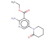 ETHYL 2-AMINO-5-(2-OXOPIPERIDIN-1-YL)<span class='lighter'>NICOTINATE</span>