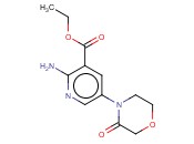 ETHYL 2-AMINO-5-(3-OXOMORPHOLINO)<span class='lighter'>NICOTINATE</span>