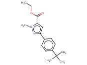 3-[4-(1,1-DIMETHYLETHYL)PHENYL]-1-METHYL-1H-PYRAZOLE-5-CARBOXYLIC ACID ETHYL ESTER