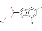 5,7-二<span class='lighter'>氯</span>-1H-<span class='lighter'>吲哚</span>-2-甲酸乙酯