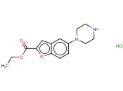 5-(1-哌嗪基)-2-苯并呋喃羧酸<span class='lighter'>乙</span><span class='lighter'>酯</span><span class='lighter'>盐酸盐</span>