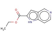 <span class='lighter'>1H-PYRROLO</span>[<span class='lighter'>3,2-C</span>]<span class='lighter'>PYRIDINE-2-CARBOXYLIC</span> ACID ETHYL <span class='lighter'>ESTER</span>