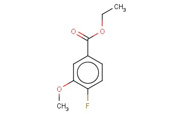 ETHYL <span class='lighter'>4-FLUORO-3-METHOXYBENZOATE</span>