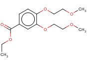 3,4-二(2-<span class='lighter'>甲</span>氧基乙氧基)<span class='lighter'>苯甲酸</span>乙<span class='lighter'>酯</span>