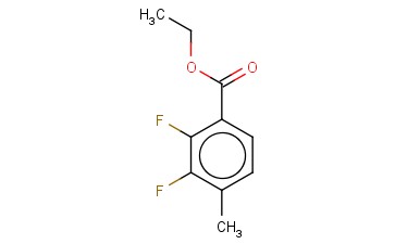 <span class='lighter'>BENZOIC</span> ACID, <span class='lighter'>2,3-DIFLUORO-4-METHYL-</span>, ETHYL <span class='lighter'>ESTER</span>