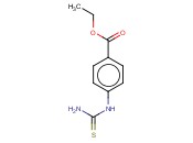 1-(4-<span class='lighter'>乙</span><span class='lighter'>氧</span><span class='lighter'>羰基</span>苯基)-2-硫脲