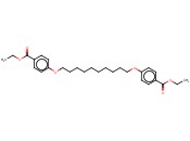 p,p'-双(<span class='lighter'>乙</span><span class='lighter'>氧</span><span class='lighter'>羰基</span>)-1,10-二<span class='lighter'>苯</span>氧基癸烷