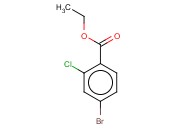<span class='lighter'>BENZOIC</span> ACID, <span class='lighter'>4-BROMO-2-CHLORO-</span>, ETHYL <span class='lighter'>ESTER</span>