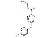 ETHYL 6-(4-CHLOROPHENOXY)<span class='lighter'>NICOTINATE</span>