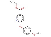 ETHYL 6-(4-METHOXYPHENOXY)<span class='lighter'>NICOTINATE</span>