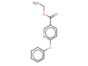 ETHYL 6-(PHENYLTHIO)<span class='lighter'>NICOTINATE</span>