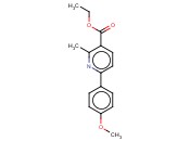 ETHYL 6-(4-METHOXYPHENYL)-2-METHYLPYRIDINE-3-CARBOXYLATE