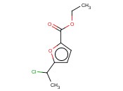 2-FURANCARBOXYLIC ACID, 5-(1-CHLOROETHYL)-, ETHYL ESTER