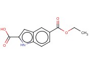 5-(ETHOXYCARBONYL)-1H-<span class='lighter'>INDOLE</span>-2-CARBOXYLIC ACID