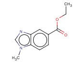 <span class='lighter'>1-METHYL-1H-BENZIMIDAZOLE-5-CARBOXYLIC</span> ACID ETHYL <span class='lighter'>ESTER</span>