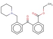 <span class='lighter'>2-CARBOETHOXY-2</span>'-<span class='lighter'>PIPERIDINOMETHYL</span> <span class='lighter'>BENZOPHENONE</span>
