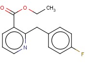 ETHYL 2-(4-FLUOROBENZYL)<span class='lighter'>NICOTINATE</span>