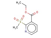 2-<span class='lighter'>甲</span>砜基<span class='lighter'>烟酸</span>乙<span class='lighter'>酯</span>