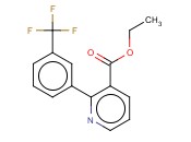 ETHYL 2-(3-(TRIFLUOROMETHYL)PHENYL)<span class='lighter'>NICOTINATE</span>