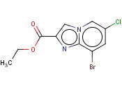 8-溴-6-氯<span class='lighter'>咪唑</span>并[1,2-a]吡啶-2-<span class='lighter'>甲酸</span><span class='lighter'>乙</span><span class='lighter'>酯</span>