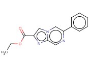 ETHYL 6-PHENYLIMIDAZO[<span class='lighter'>1,2-A</span>]PYRAZINE-2-CARBOXYLATE