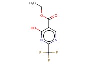 <span class='lighter'>4-HYDROXY-2-TRIFLUOROMETHYL-PYRIMIDINE-5-CARBOXYLIC</span> ACID ETHYL <span class='lighter'>ESTER</span>
