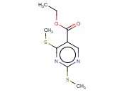 ETHYL 2,4-BIS(METHYLSULFANYL)PYRIMIDINE-5-CARBOXYLATE