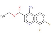 <span class='lighter'>4-AMINO-7,8-DIFLUOROQUINOLINE-3-CARBOXYLIC</span> ACID ETHYL <span class='lighter'>ESTER</span>