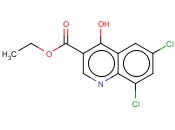 6,8-二氯-4-<span class='lighter'>羟基</span><span class='lighter'>喹啉</span>-3-羧酸乙酯