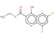 6,8-二氟-4-<span class='lighter'>羟基</span><span class='lighter'>喹啉</span>-3-羧酸乙酯