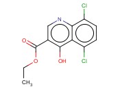 5,8-DICHLORO-4-HYDROXYQUINOLINE-3-CARBOXYLIC ACID ETHYL ESTER