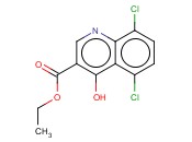 5,8-DICHLORO-4-HYDROXYQUINOLINE-3-CARBOXYLIC ACID ETHYL ESTER