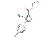 5-氰基-4-<span class='lighter'>乙</span><span class='lighter'>氧</span><span class='lighter'>羰基</span>-1-对苯甲基吡唑