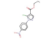 5-氯-1-（4-<span class='lighter'>硝基</span>苯基）-1H-<span class='lighter'>吡唑</span>-4-羧酸乙酯