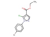 5-氯-1-（4-<span class='lighter'>溴</span>苯基）-1H-<span class='lighter'>吡唑</span>-4-羧酸乙酯