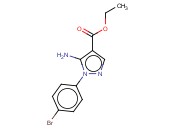 5-<span class='lighter'>氨基</span>-1-(4-溴-苯基)-1H-<span class='lighter'>吡唑</span>-4-羧酸乙基酯