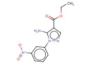 5-氨基-1-(3-<span class='lighter'>硝基</span>苯基)<span class='lighter'>吡唑</span>-4-甲酸乙酯