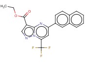7-(三<span class='lighter'>氟</span>甲基)-5-(<span class='lighter'>萘</span>-3-基)吡唑并[1,5-A]嘧啶-3-羧酸乙酯
