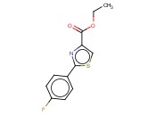 Ethyl 2-(4-fluorophenyl)thiazole-4-carboxylate