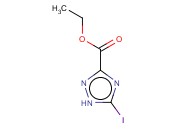 ETHYL <span class='lighter'>5-IODO-1H-1,2,4-TRIAZOLE-3-CARBOXYLATE</span>